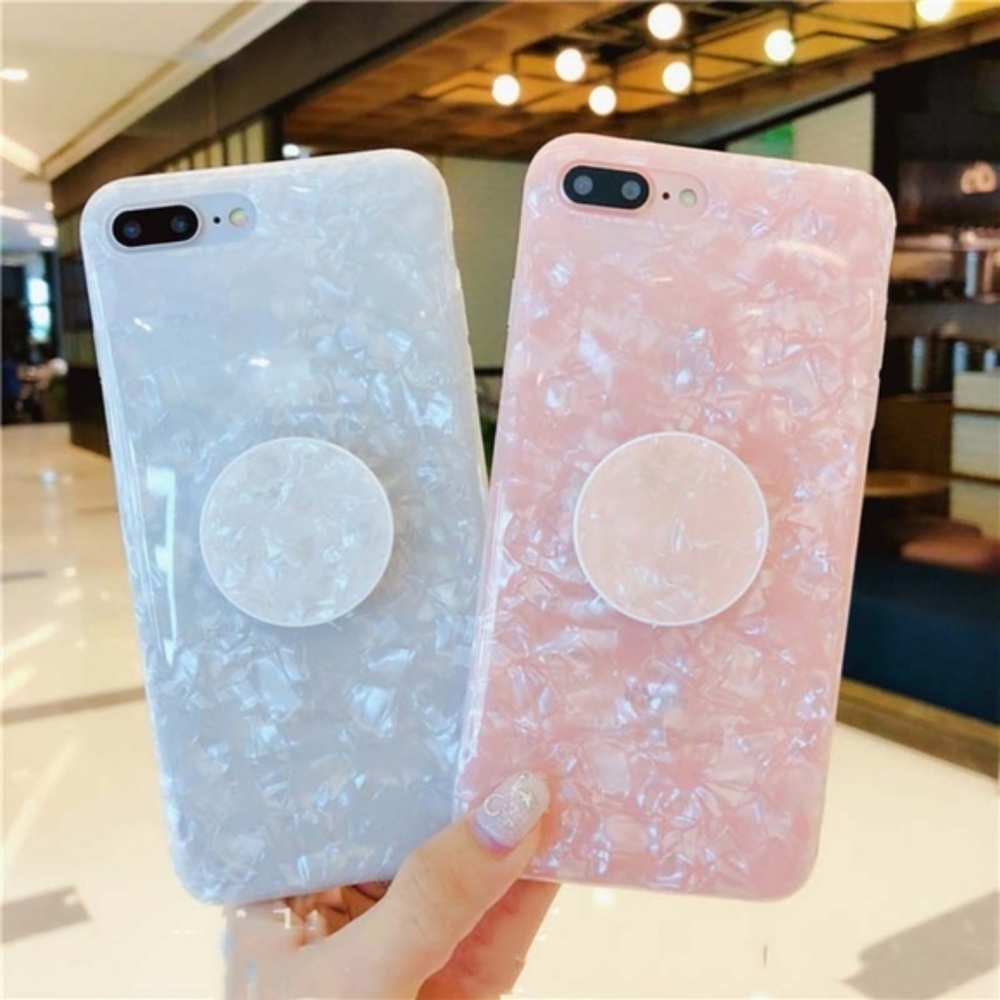 NEW iPhone 13/12/11/Pro/Max/XR Shell W/ Holder iphone case - Picture 2 of 8